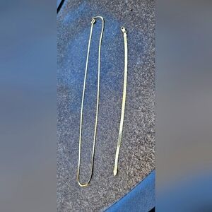 14k Necklace And Bracelet